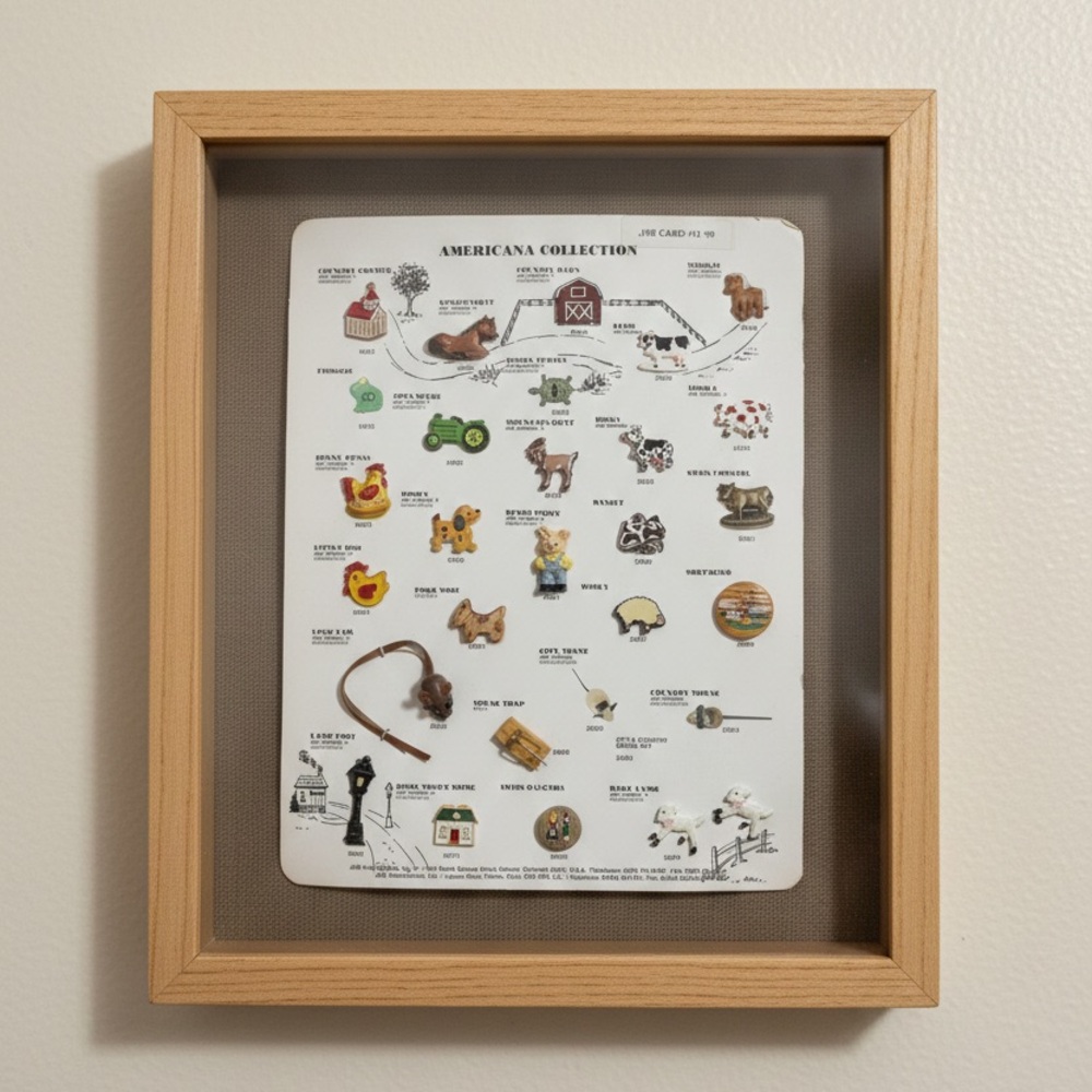 JHB Vintage Americana Collection Button Card #13 1999